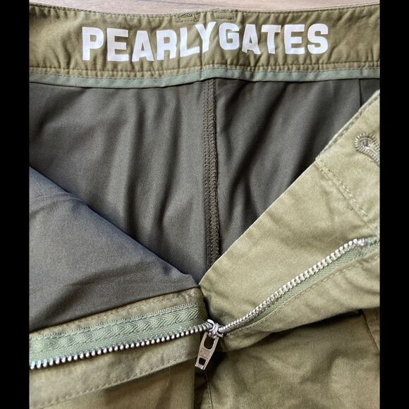 Pearly Gates Golf Green Khaki Cargo Skirt Size Small - Picture 5 of 6